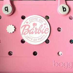 BARBIE Come on Barbie Let's Go Party Bogg Charm-New!